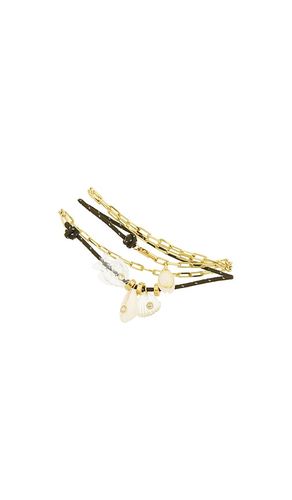 Reef anklet in color metallic gold size all - Eliou - Modalova