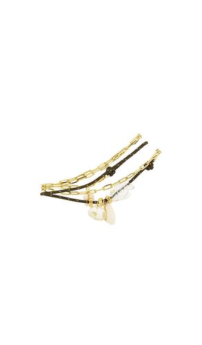 Eliou Reef Anklet in Metallic Gold - Eliou - Modalova
