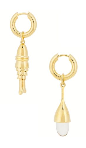Costa earrings in color metallic size all - Eliou - Modalova