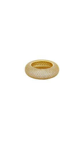 Anillo diama en color oro metálico talla 5 (también en 6, 7, 8) - Eliou - Modalova
