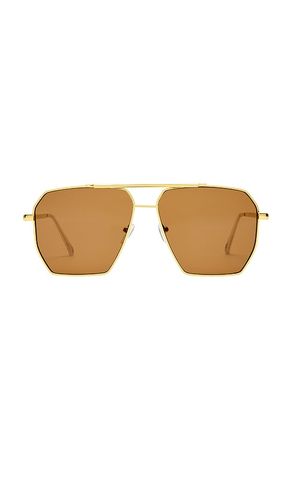 Asteroid sunglasses in color metallic gold size all - AIRE - Modalova