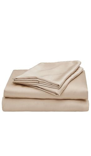 King Signature Sateen Sheet Set in Cream - Ettitude - Modalova