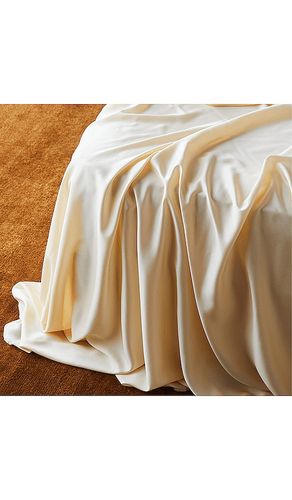 Juego de sábanas sateen solid sheet set en color amarillo talla all - Ettitude - Modalova