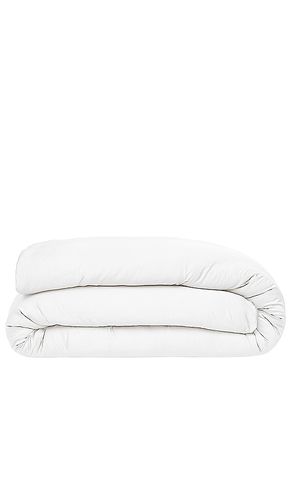 Twin sateen solid duvet cover in color white size all - Ettitude - Modalova