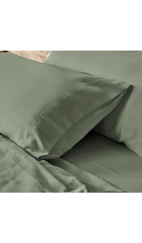 Standard cleanbamboo sateen+ pillowcase set in color sage size STANDARD (also in ) - Ettitude - Modalova