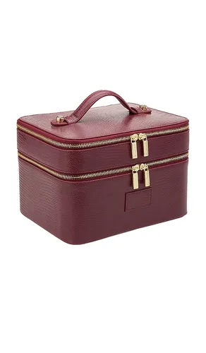 Neceser dúo duo vanity case en color burgundy talla all - ETOILE COLLECTIVE - Modalova