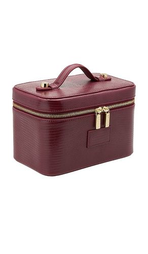 Mini neceser mini vanity case en color burgundy talla all - ETOILE COLLECTIVE - Modalova