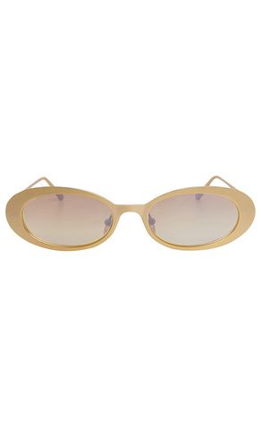 Lyric Leigh Sunglasses in Tan - Elisa Johnson - Modalova