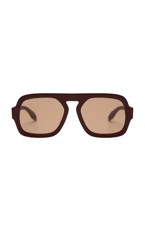 Gafas de sol jane en color marrón talla all - Elisa Johnson - Modalova