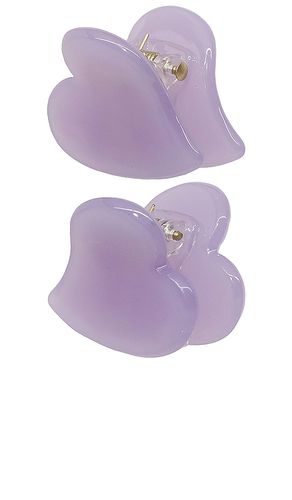 Baby heart clip in color lavender size all in - Lavender. Size all - Emi Jay - Modalova