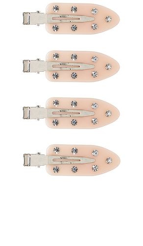Conjunto de clips popstar en color beige talla all - Emi Jay - Modalova