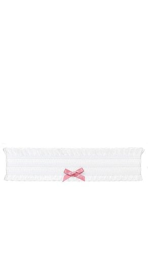 Emi Jay STIRNBAND RUFFLE in White - Emi Jay - Modalova