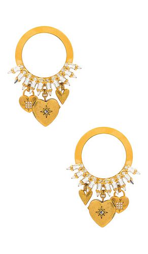 Zinnia earrings in color metallic size all in - Metallic . Size all - Elizabeth Cole - Modalova