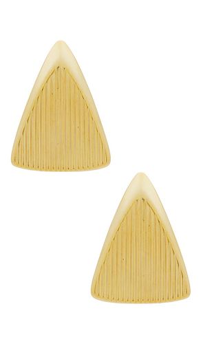 Bermuda earrings in color metallic size all in - Metallic . Size all - Elizabeth Cole - Modalova