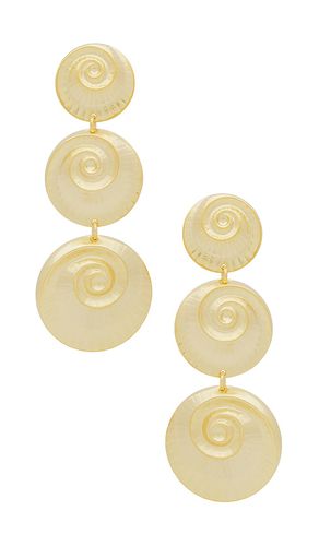 Darcy earrings in color metallic size all in - Metallic . Size all - Elizabeth Cole - Modalova