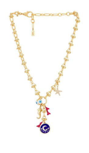 Crescent necklace in color metallic size all in - Metallic . Size all - Elizabeth Cole - Modalova