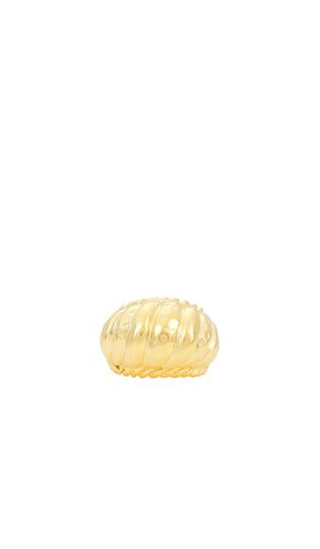 Anillo basil en color oro metálico talla all en - Metallic Gold. Talla all - Elizabeth Cole - Modalova
