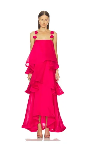 Thalia Gown in Fuchsia. - size L (also in S) - ELLIATT - Modalova
