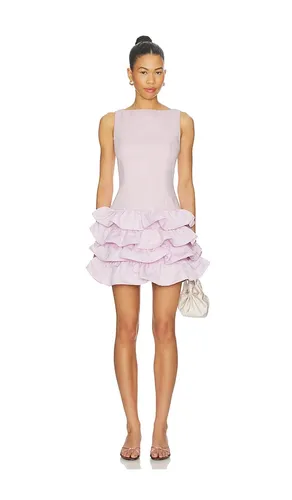 Saphine Ruffle Mini Dress in . Taglia L. Also in M - ELLIATT - Modalova