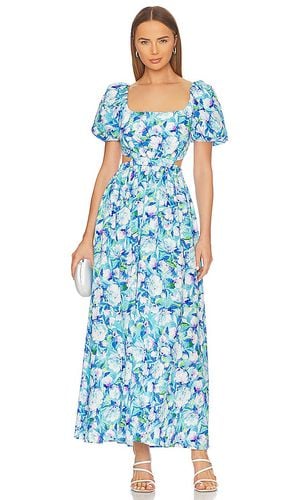 Peggy Maxi Dress in Blue. - size L (also in M, S) - ELLIATT - Modalova