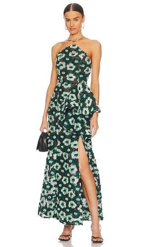 Georgina Maxi Dress in Dark Green. - size L (also in M, S, XL, XS, XXS) - ELLIATT - Modalova