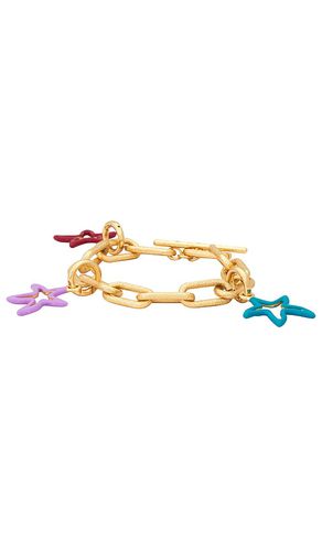 Festive Bracelet in Metallic Gold - EMMA PILLS - Modalova