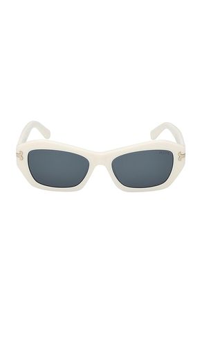Geometric Sunglasses in White - Emilio Pucci - Modalova
