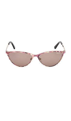 Cat eye sunglasses in color purple size all - Pucci - Modalova