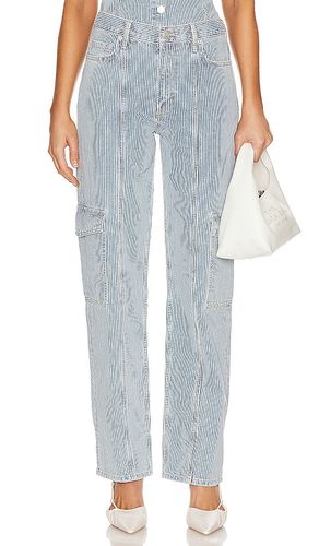 Diana Denim Utility Pant in Denim-Light. - size 24 (also in 25, 26, 27, 29) - Ena Pelly - Modalova