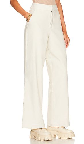 Bella Woven Pant in Cream. - size 6/XS (also in 8/S) - Ena Pelly - Modalova