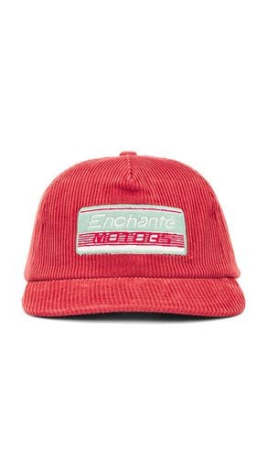 Enchante Corduroy Hat in Red - Enchante - Modalova