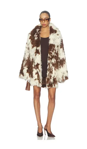 Heft Fur Coat in Brown. - size M/L (also in XS/S) - Entire Studios - Modalova