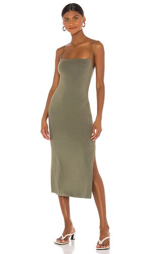 X REVOLVE Strappy Side Slit Dress in Green. - size L (also in M, XL) - Enza Costa - Modalova