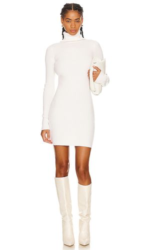 Rib Turtleneck Sweater Dress in . Taglia M, S, XS - Enza Costa - Modalova