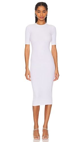 Silk Rib Half Sleeve Midi Dress in . Size XS - Enza Costa - Modalova