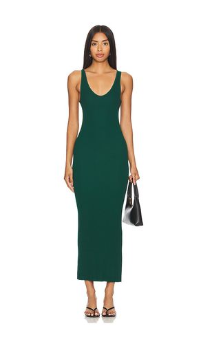 Stretch Silk Knit Maxi Tank Dress in Green. - size M (also in S) - Enza Costa - Modalova