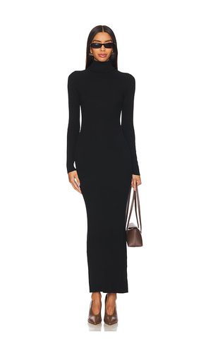 Rib Ankle Turtleneck Dress in . Taglia M, S, XS - Enza Costa - Modalova