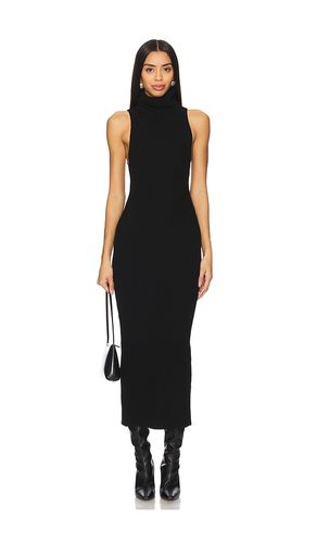 Rib Sleeveless Turtleneck Sweater Dress in . - size M (also in XL) - Enza Costa - Modalova