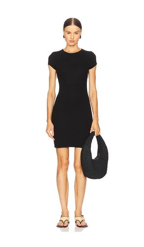 Silk Rib Cap Sleeve Mini Dress in . - size M (also in S, XL, XS) - Enza Costa - Modalova