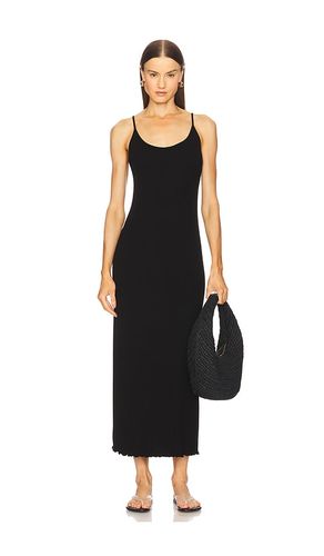 Silk Rib Lettuce Edge Dress in . - size S (also in XS) - Enza Costa - Modalova