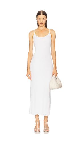 Silk Rib Lettuce Edge Dress in . - size M (also in S, XS) - Enza Costa - Modalova