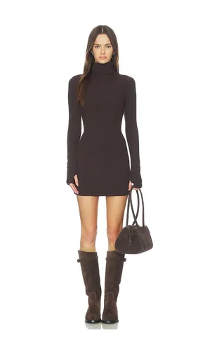 Knit Turtleneck Tunic Dress in . Size L. Also in M, S - Enza Costa - Modalova