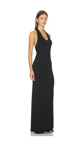 Silk Rib U-neck Halter Fluid Maxi Dress in . Size M. Also in XS - Enza Costa - Modalova