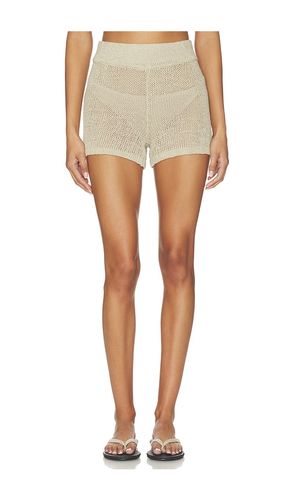 Linen Open Knit Short in . Size S. Also in XL - Enza Costa - Modalova