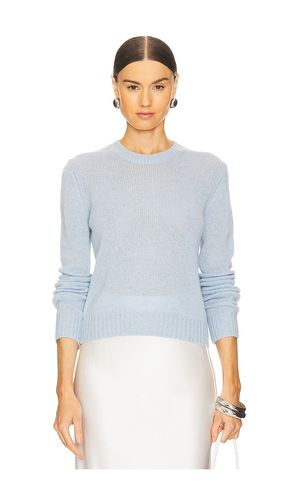 Cashmere Easy Long Sleeve Crew in Baby Blue. - size L (also in M, S, XS) - Enza Costa - Modalova