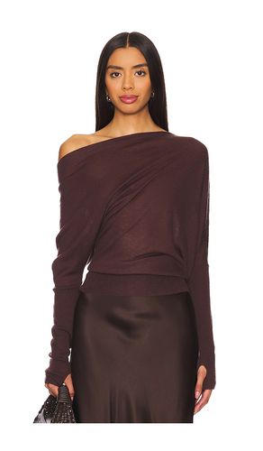 ONE-SHOULDER PULLOVER in . Size XL - Enza Costa - Modalova