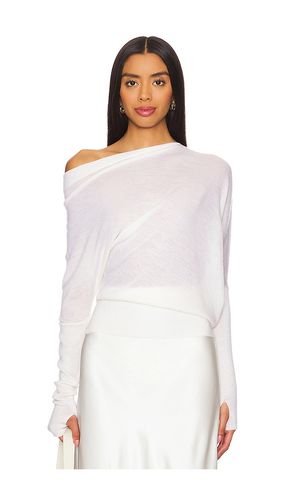 ONE-SHOULDER PULLOVER in . Size XS - Enza Costa - Modalova