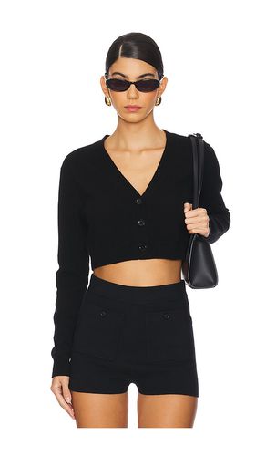 Cashmere Cropped V-Neck Cardigan in . Taglia M, S, XL - Enza Costa - Modalova