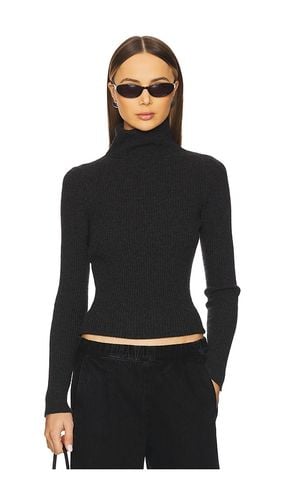 Rib Turtleneck Sweater in . - size L (also in M, S, XL, XS) - Enza Costa - Modalova