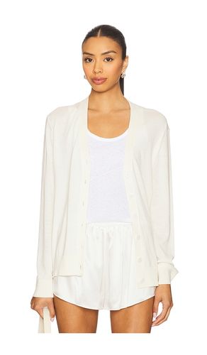 Silk Knit V-neck Cardigan in . Size XS - Enza Costa - Modalova